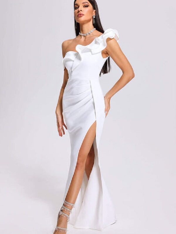 Milan One Shoulder Maxi Dress 5