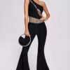 One Shoulder Mesh Bandage Jumpsuit 15 One Shoulder Mesh Bandage Jumpsuit 1