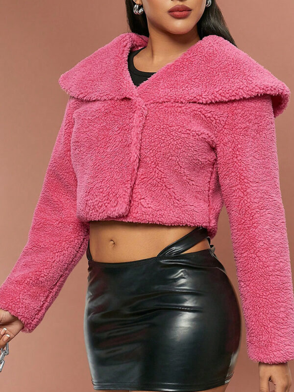 Teddy Large Collar Jacket