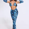 Triangle Bra Top With Sleeves Set 1