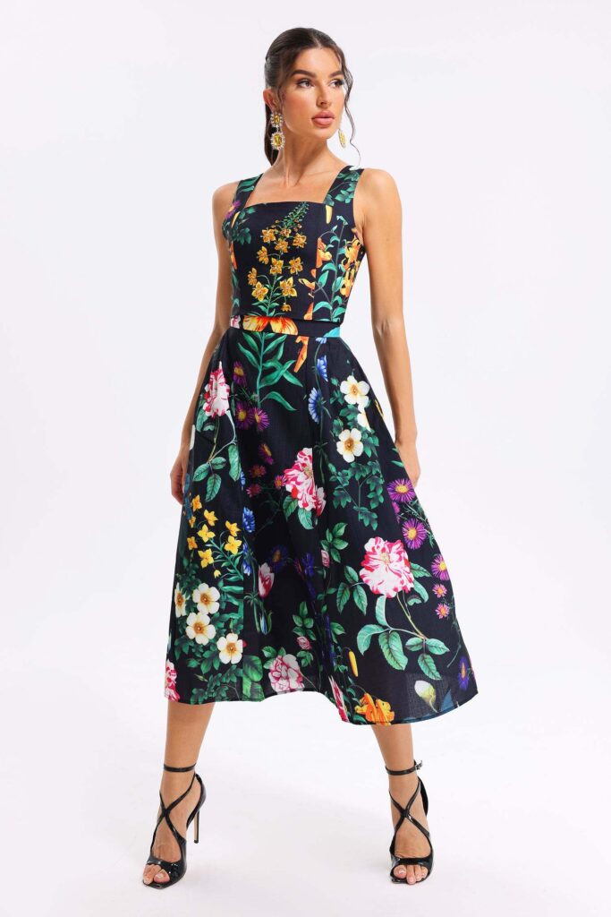2Pieces High Waist Top & Skirt Set