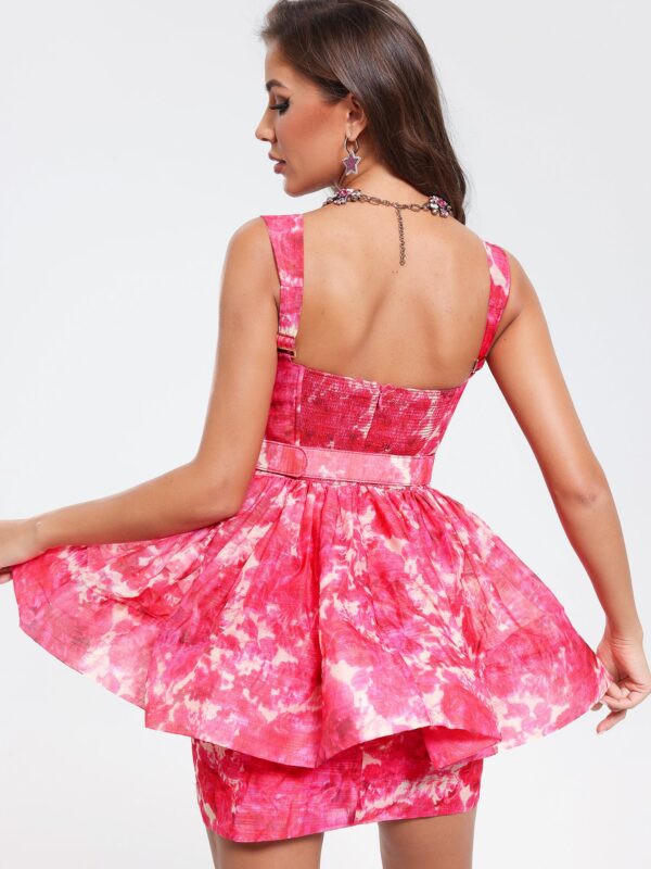 High Tide Belted Mini Dress