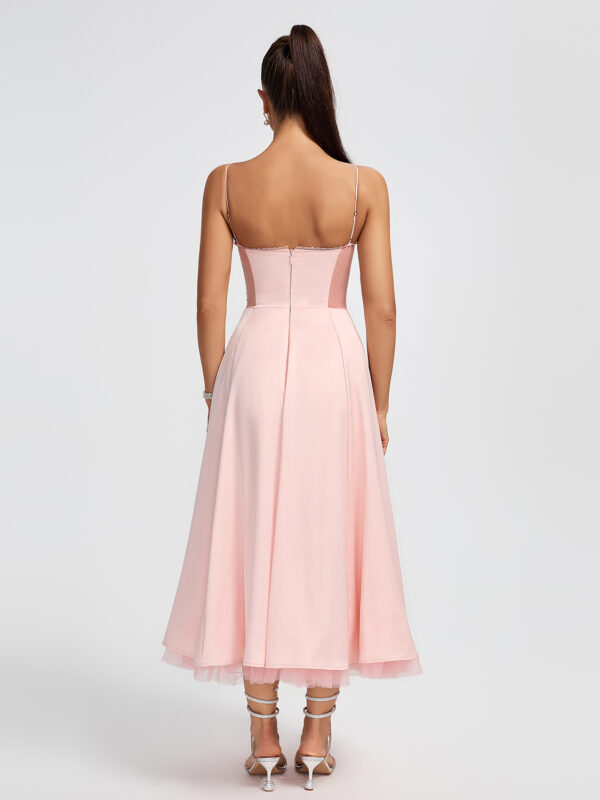Gracy Open Back Midi Dress 5