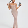 Indie Embellished Mesh Maxi Dress 3